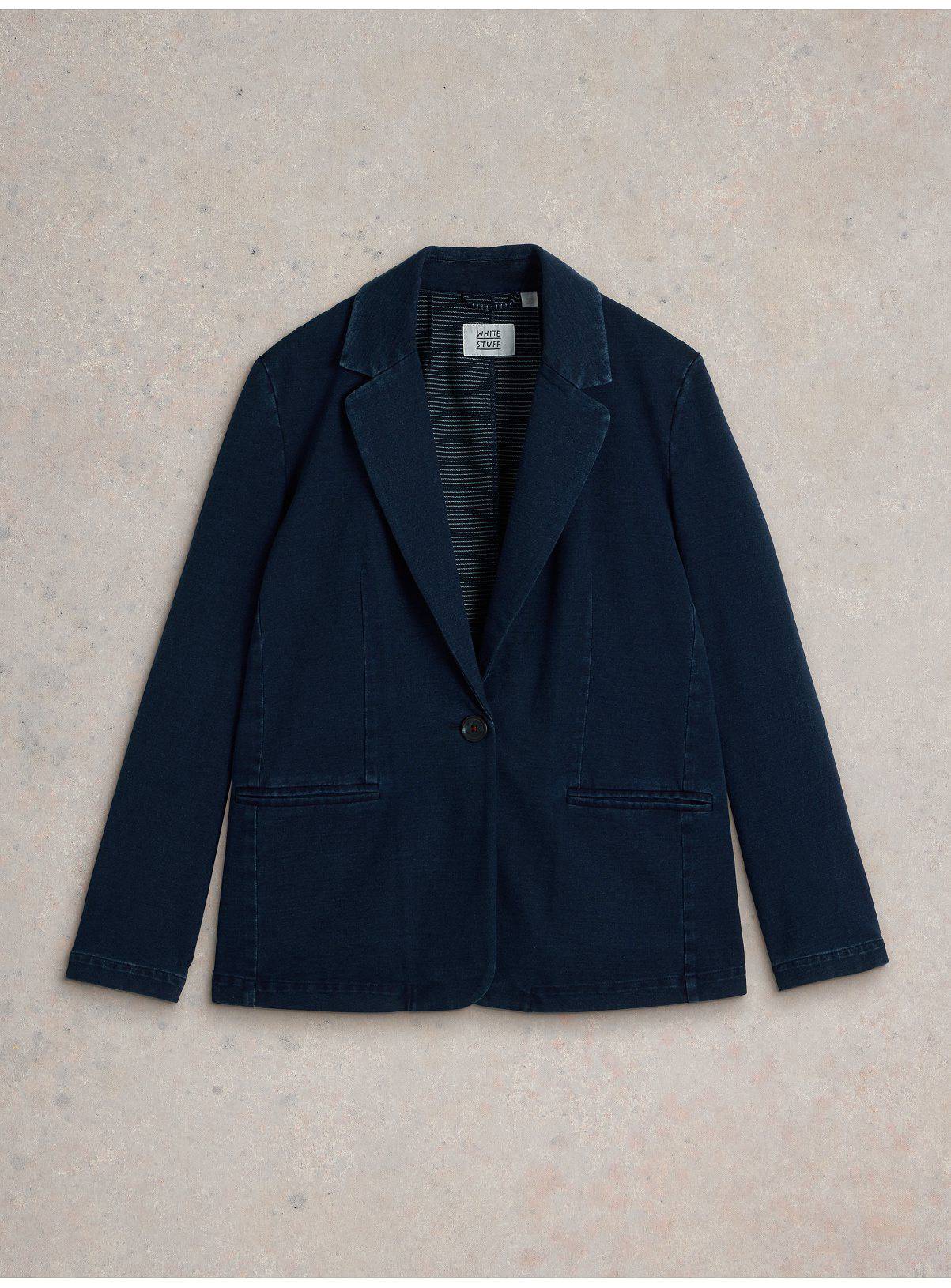 WHITE STUFF Evelyn Jersey Blazer 8 - Image 5